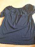Bluzka czarna damska lato L XL