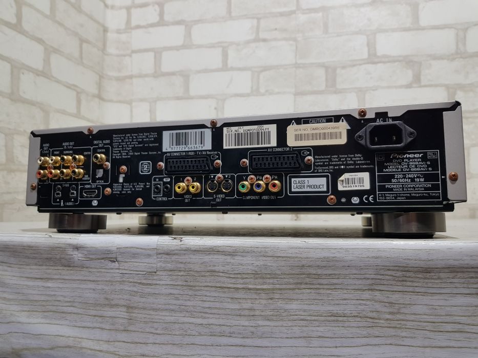 High End Програвач DVD/CD PIONEER DV-868, High End, HDMI. б/у з Німечч