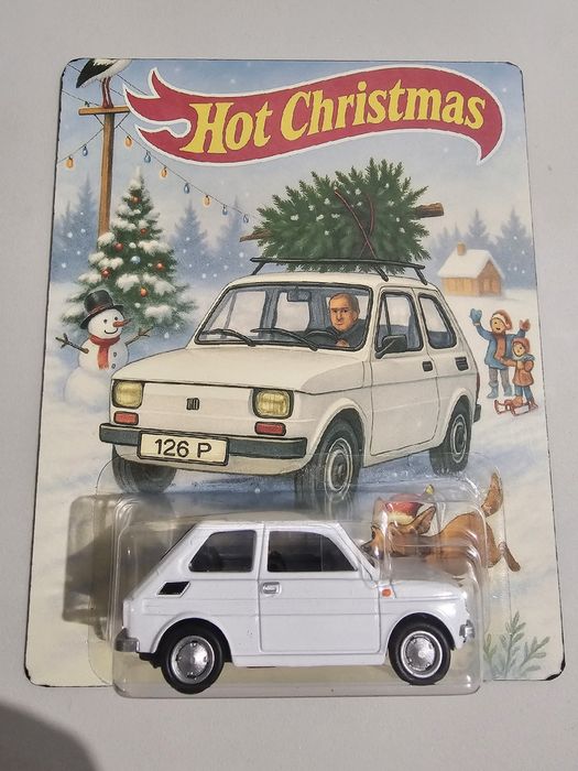 Sprzedam hot wheels custom fiat 126p
