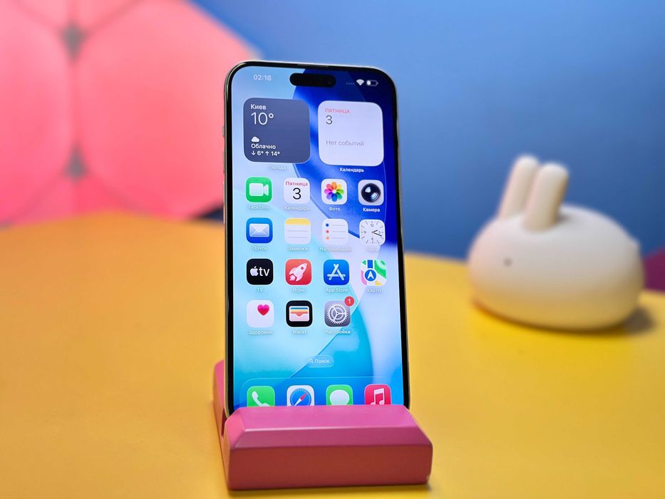 Смартфон Apple iPhone 15 Plus 256GB Blue (147811) Б/У З ГАРАНТІЄЮ