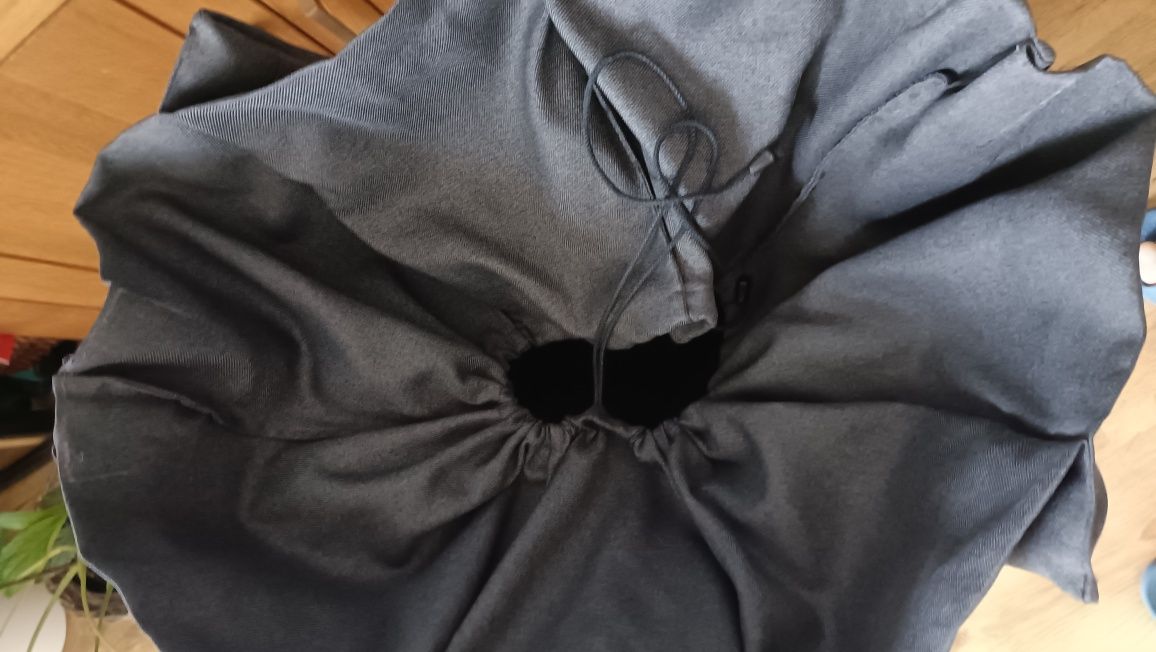 Kosz na bieliznę Marie Pi design naturalny ubrania łazienki rzeczy