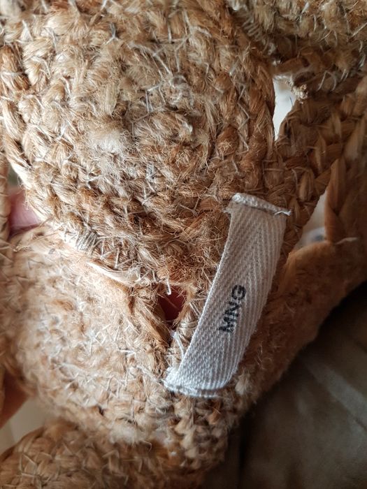 Torba mango# kosz# koszyk# juta duży# nowa metki