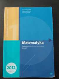 Matematyka 1 podręcznik  zakres podstawowy i rozszerzony