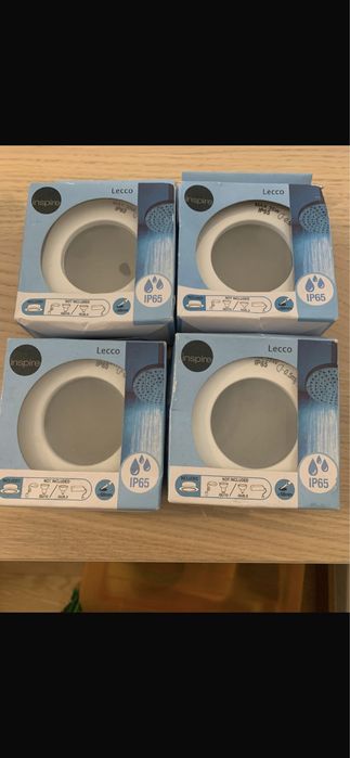 Focos led 4 aro branco