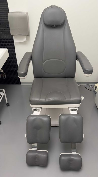 Elektryczny fotel kosmetyczny Mazaro BR-6672C Szary