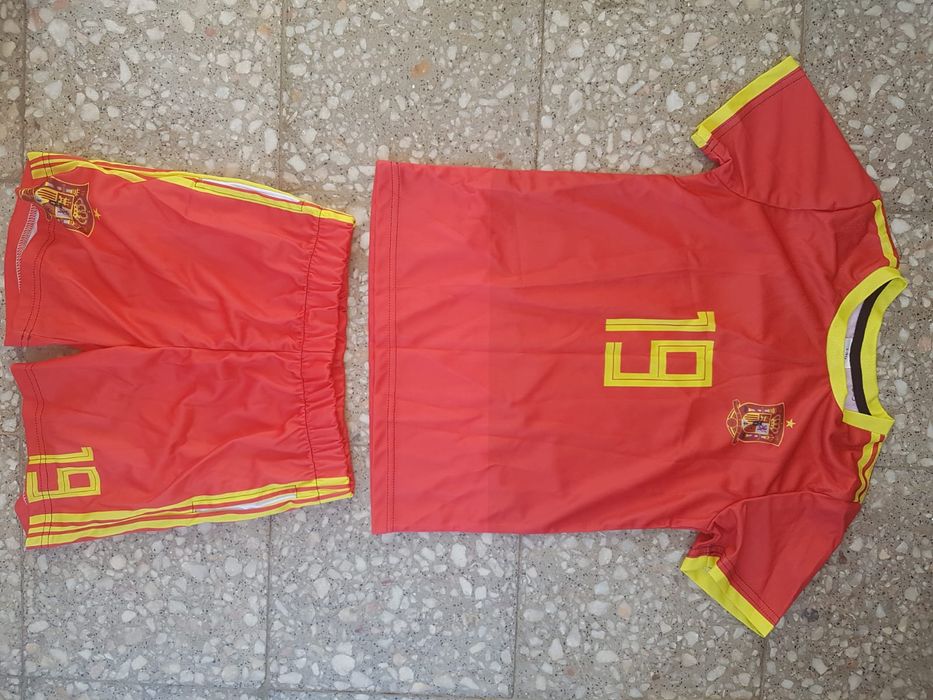 Conjunto Oficial da Espanha Lamine Yamal