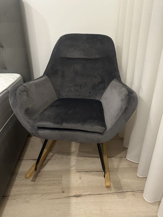 Vendo cadeirão cinza