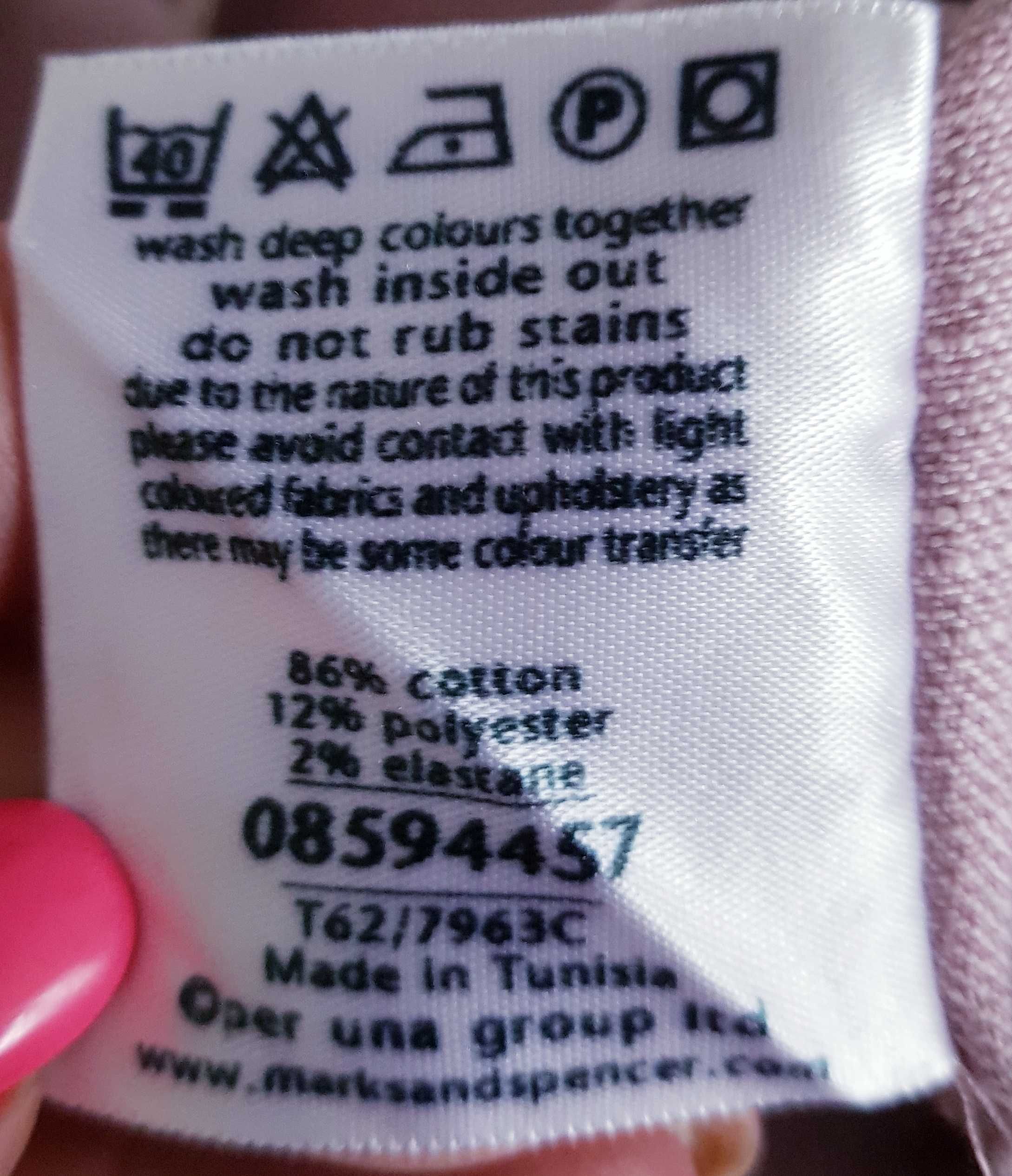 Żakiet Marks & Spenser rękawy 3/4  Pudrowy Róż rozm. 14