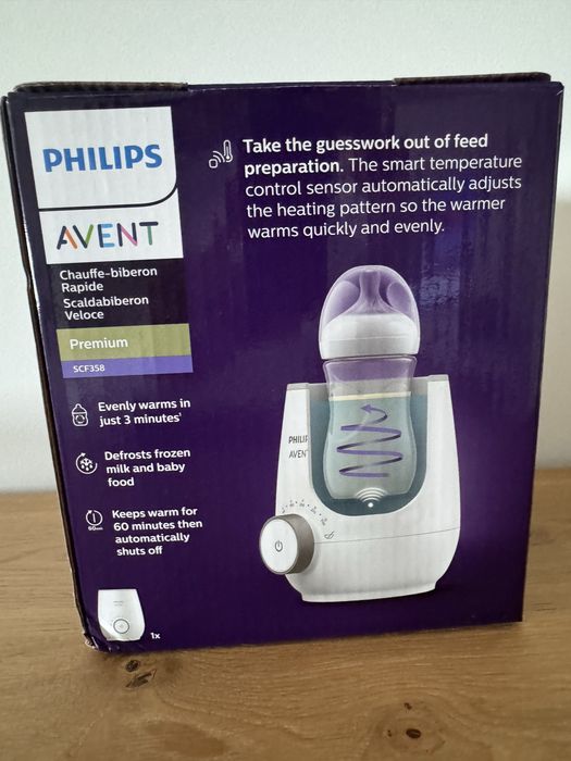 Aquecedor de biberão Philiphs Avent novo