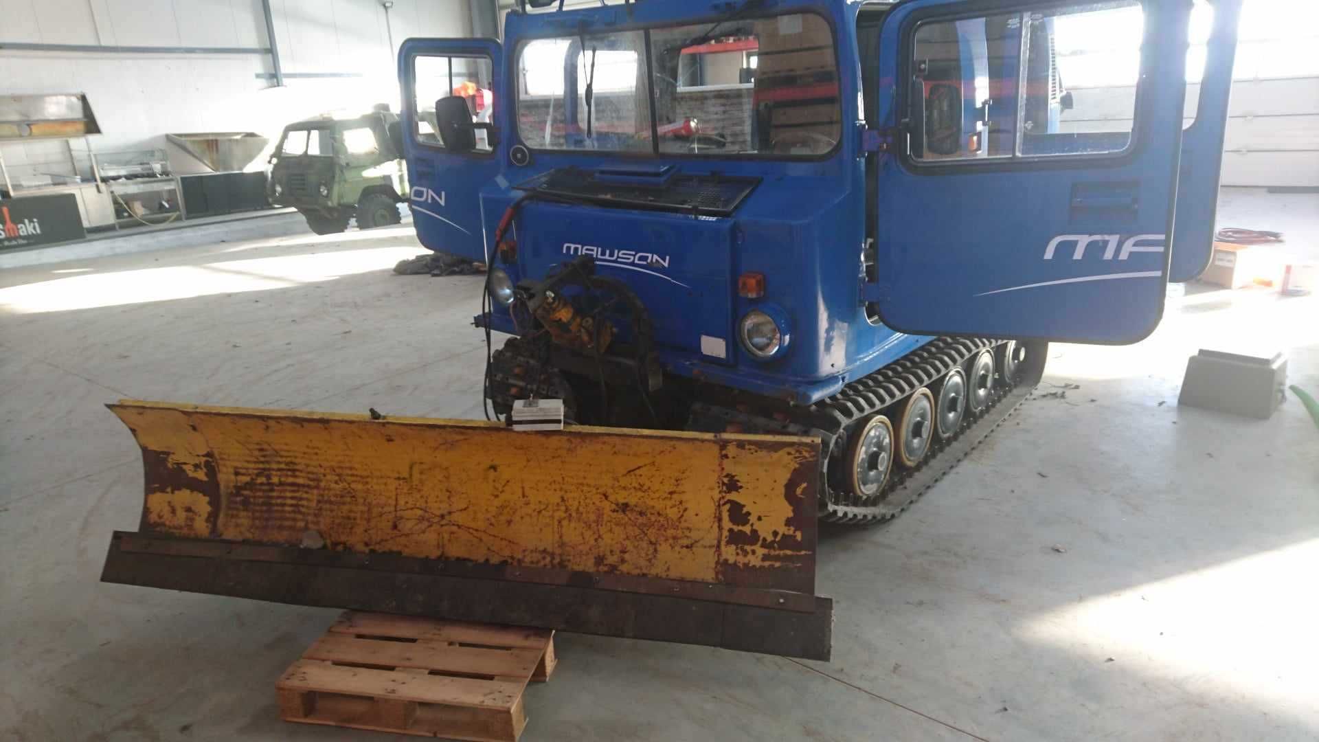 Gokart Ratrak Wozidlo Hagglund BV206 amfibia mulczer unimog