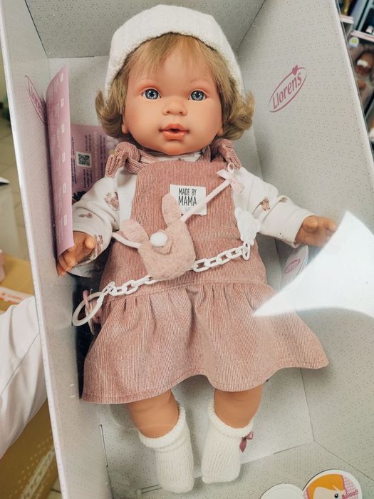 Говорящая кукла Llorens Carla Made by Mama 42см 42160