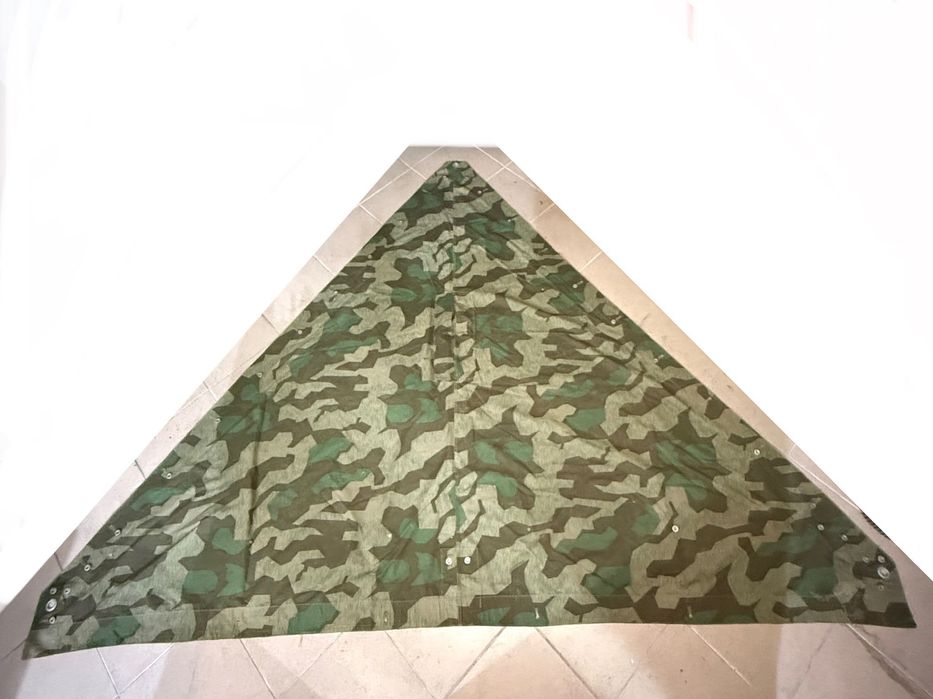Niemiecka oryginalna Zeltbahn M31 Splittertarn Wehrmacht WW2 II wojna
