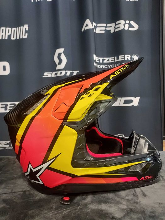 Kask enduro motocross Alpinestars SM10 Supertech M10 Carbon Wrocław