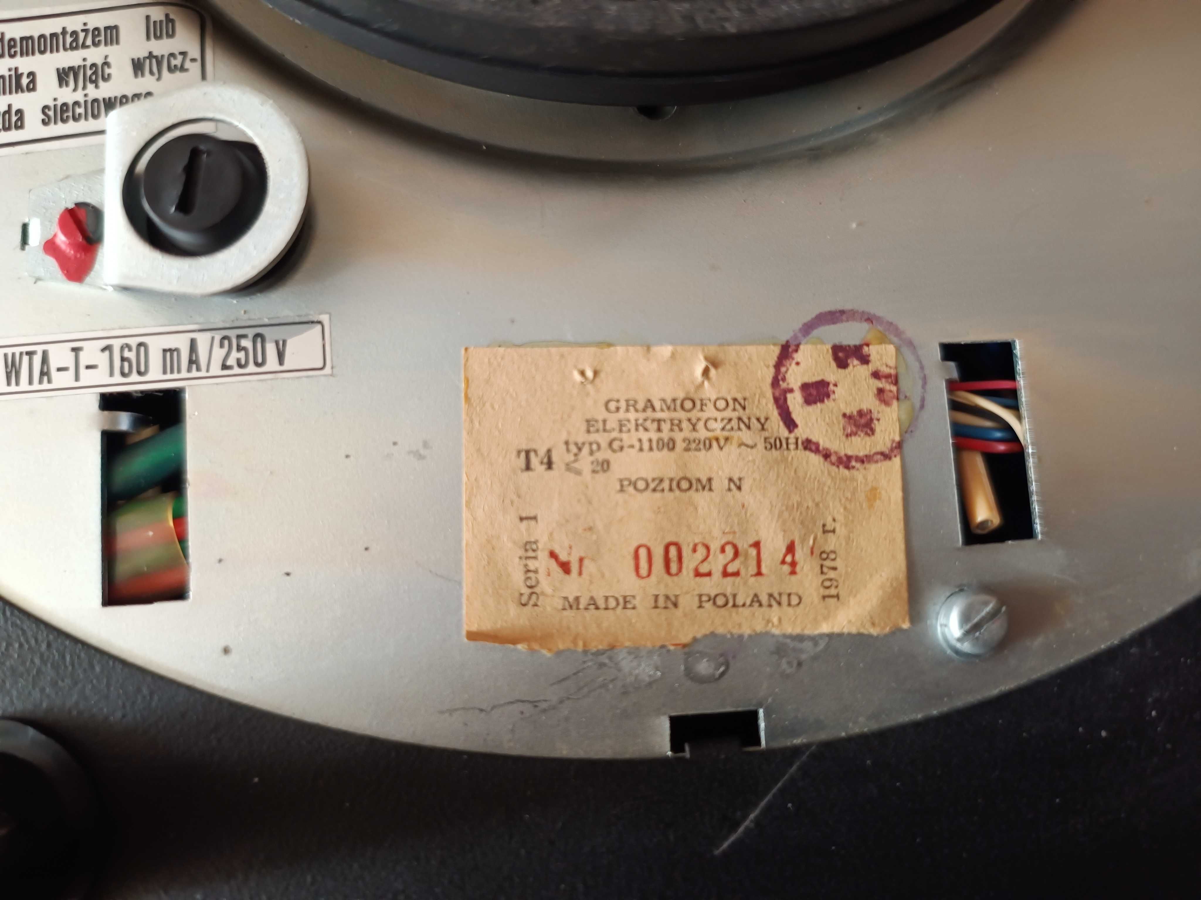 Gramofon Daniel G-1100fs