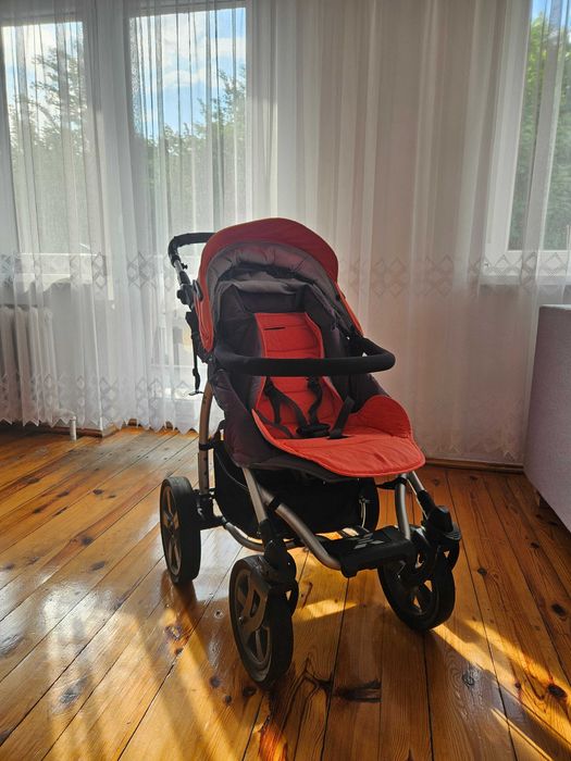 Wózek dziecięcy x-lander spacerówka + gondola + fotelik samochodowy