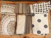 Trzy komplety bawełnianej pościeli 200x200 Ikea