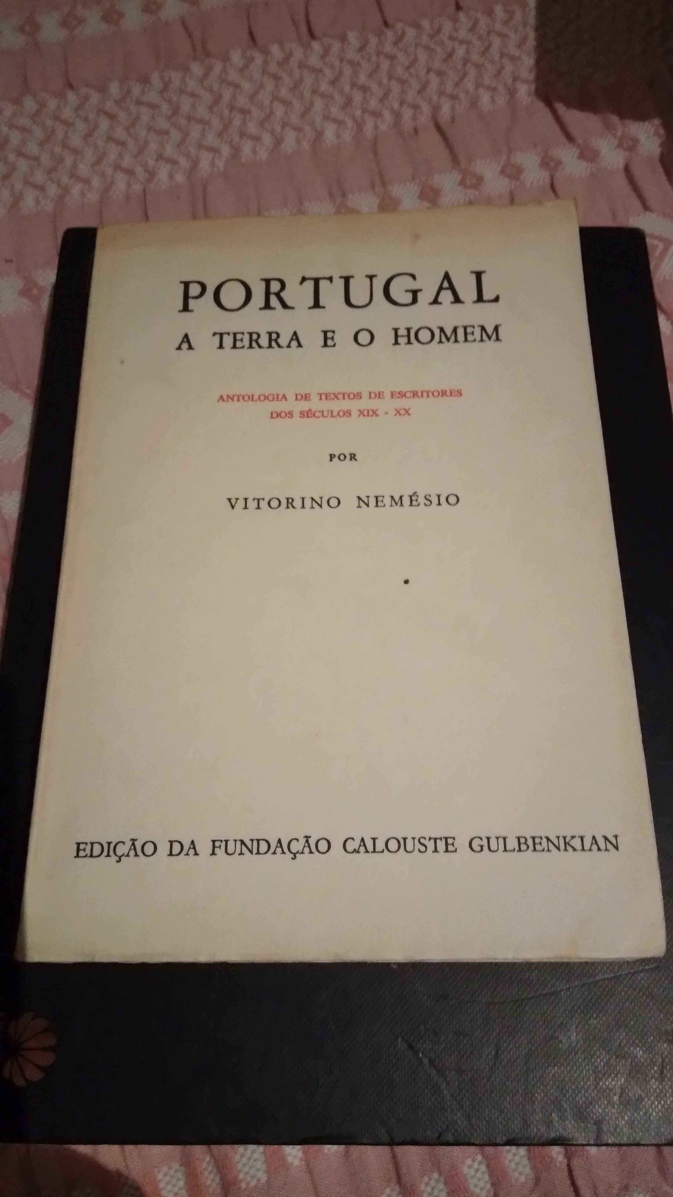 PORTUGAL A TERRA E O HOMEM - Vitorino Nemésio - Edição de 1978