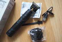 Maszynka do strzyżenia golarka elektryczna Usb mała Czarna
