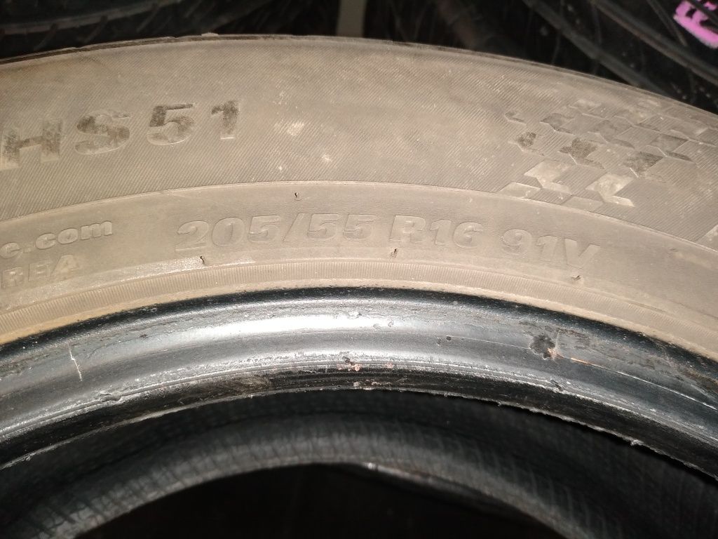 Opony letnie 205/55R16 2szt Kumho 205/55/16