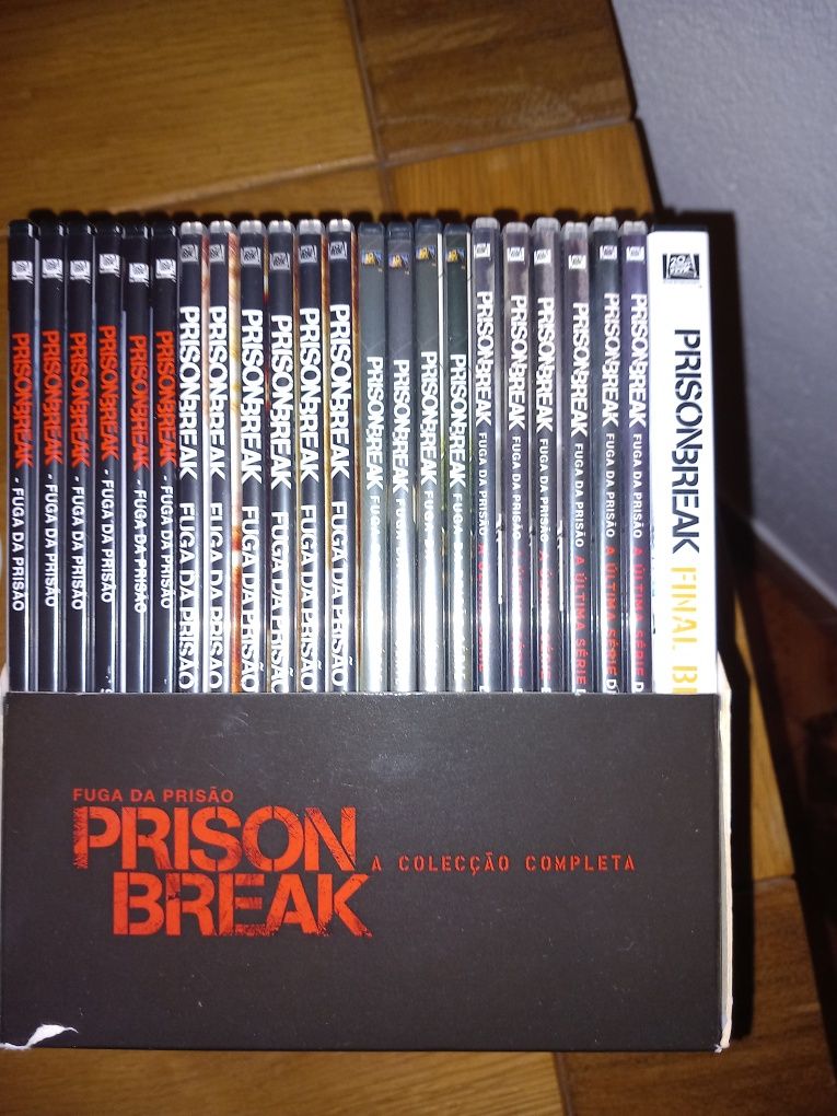 DVD's Prision Break coleção completa original,preço fixo