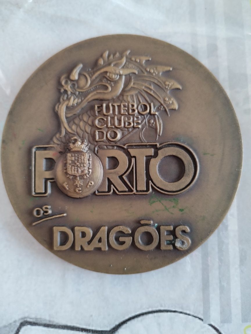 Medalha CL Final 1987 FC/ Bayern München - FC Porto em Bronze
