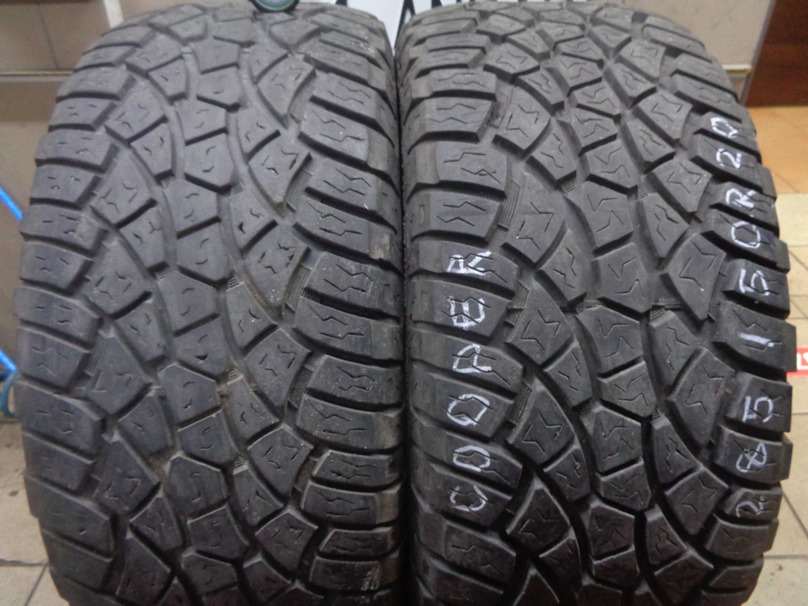2szt. 285/50R20 COOPER Zeon LTZ , M+S , XL , rant