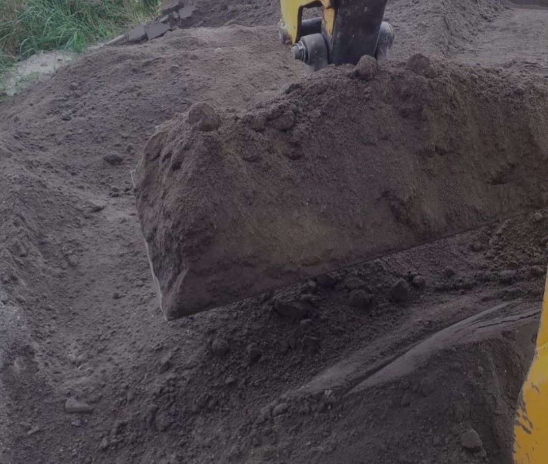 Ziemia Ogrodowa Przesiewana pod Trawnik, Czarnoziem, Piasek, Pospółka