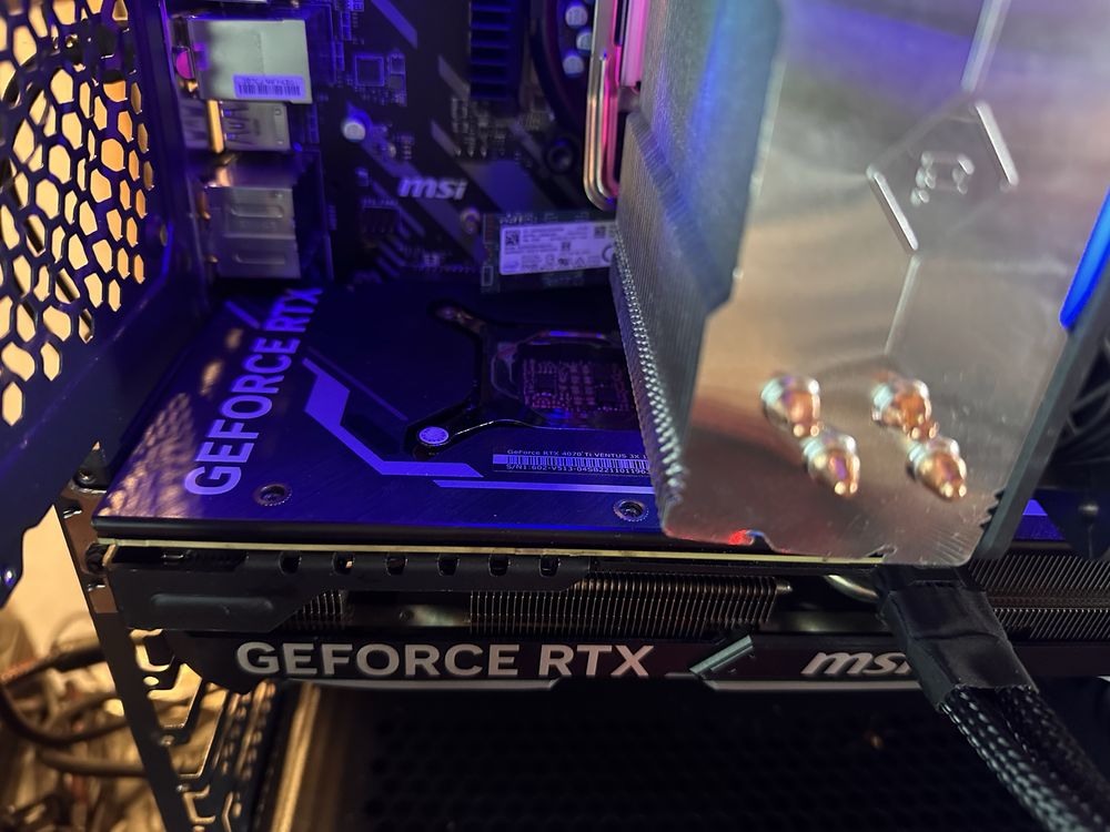 Msi trio RTX 4070Ti 12Gb GDDR6X