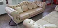 Sofa pikowana Chesterfield Glamour