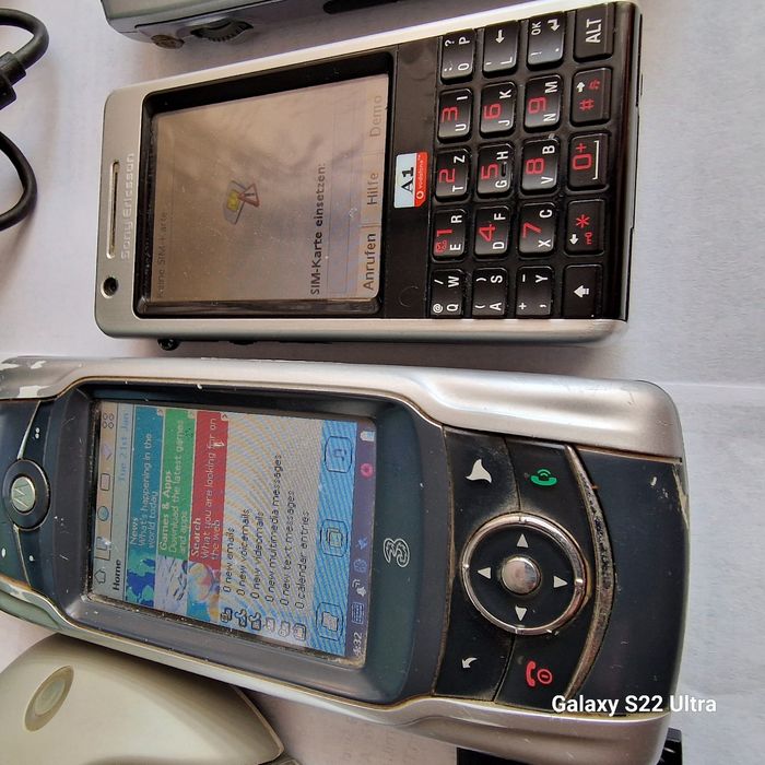 3 telefony P1 SE .P900 SE, I A925 M