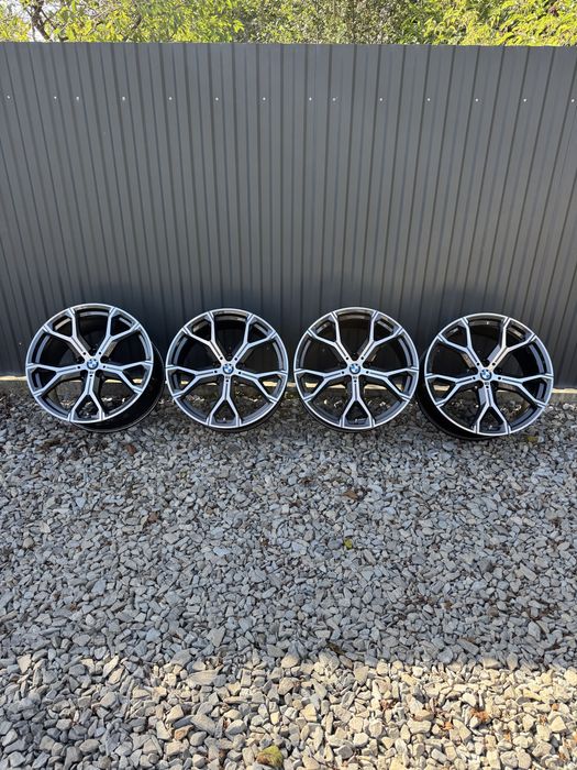 Продам оригінальні титани/диски BMW R21 741 м стиль з датчиками тиску