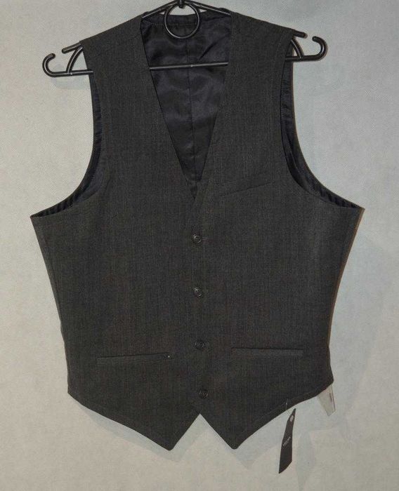Elegancka kamizelka wełniana Villain London 38 eu 48