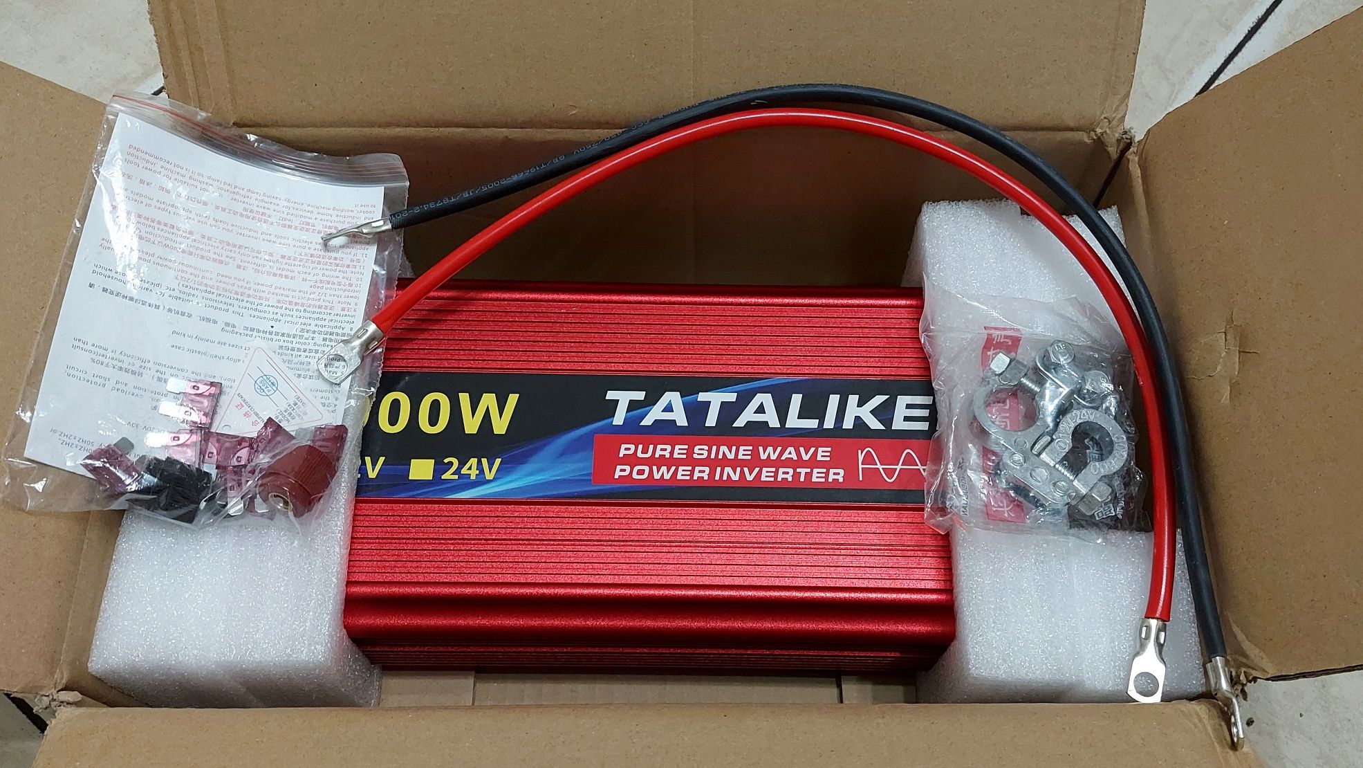 ‼️Инвертор 5000w 12v 50Hz чистый синус.