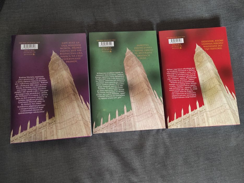 Moriarty: The Remains Tomy 1-3 [komplet]