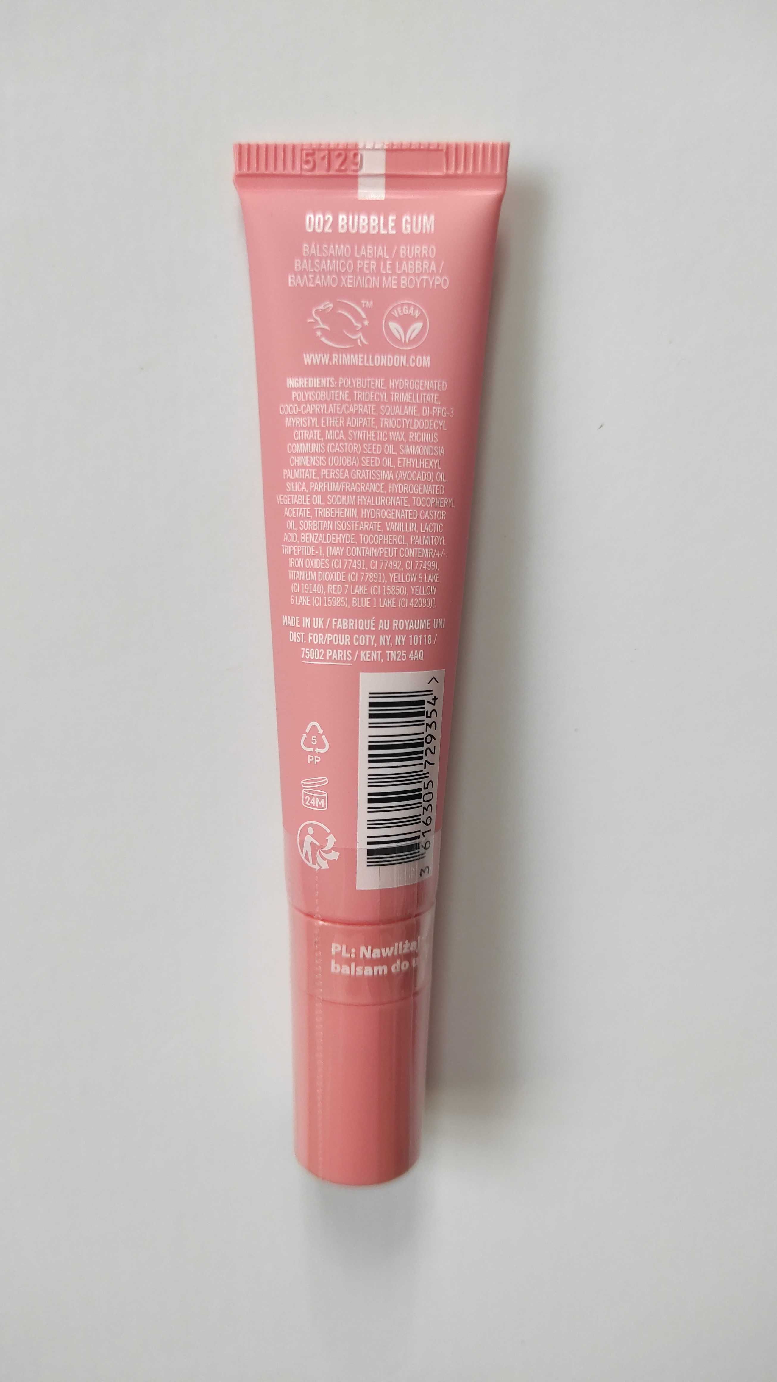 Nawilżający balsam do ust Rimmel Oh My Gloss! Butter Me Up