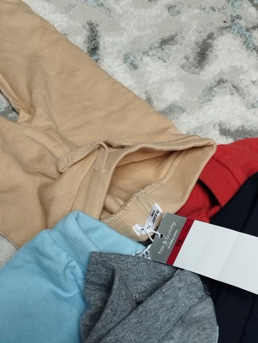 Paka ciuszków dla chłopca rozmiar 74