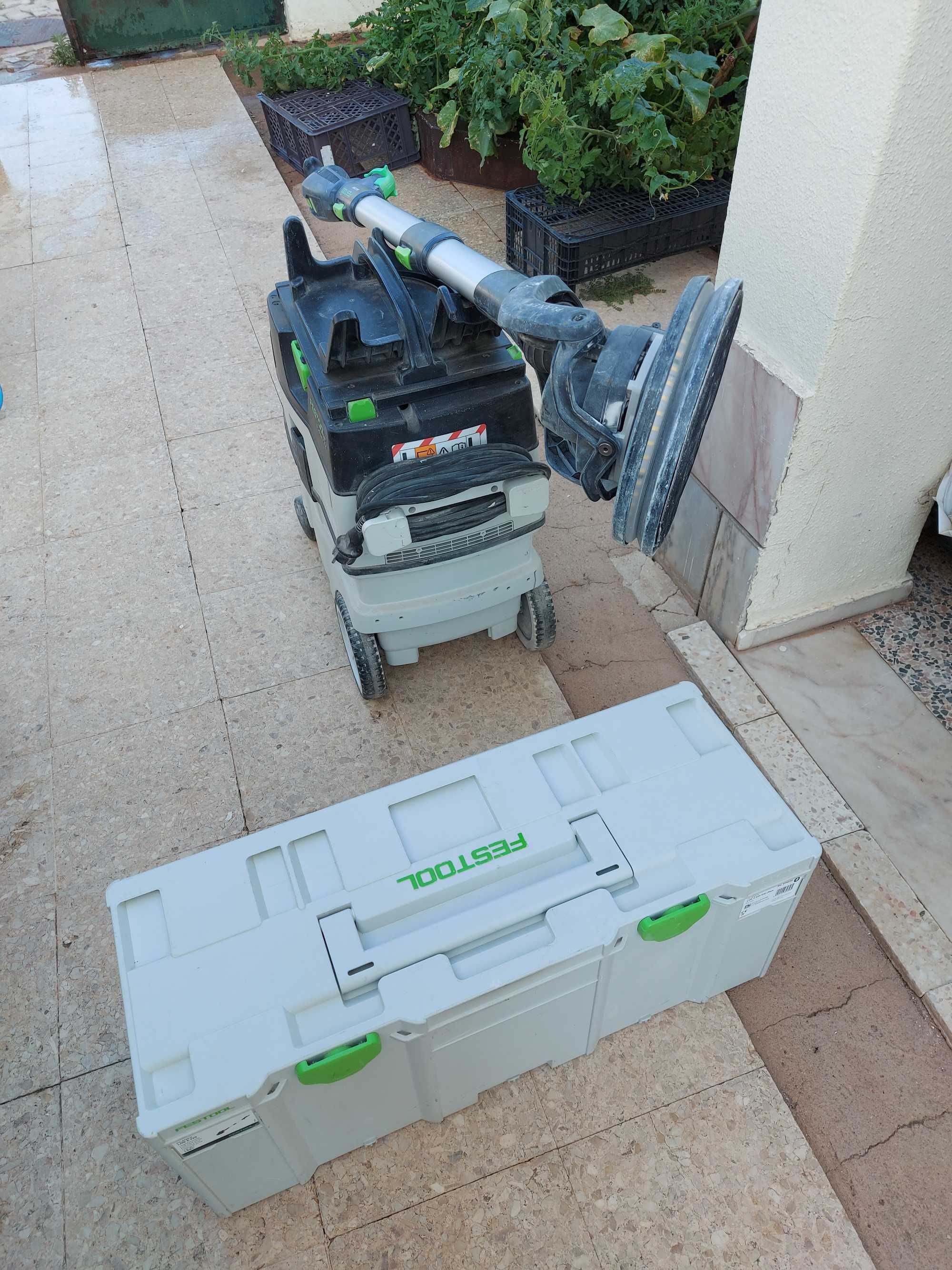 Máquinas de lixar da marca Festool para trabalhos de pintura