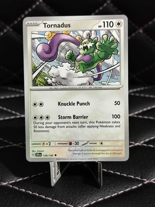 Tornadus 120/142 Pokémon Stellar Crown Regular