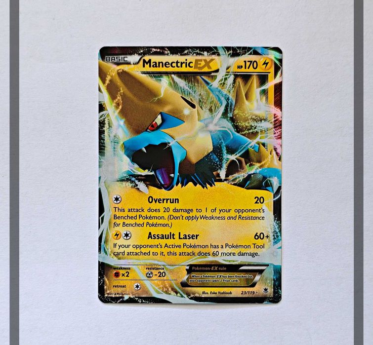 Manectric Ex 23/119 PHF Pokemon ENG-NM