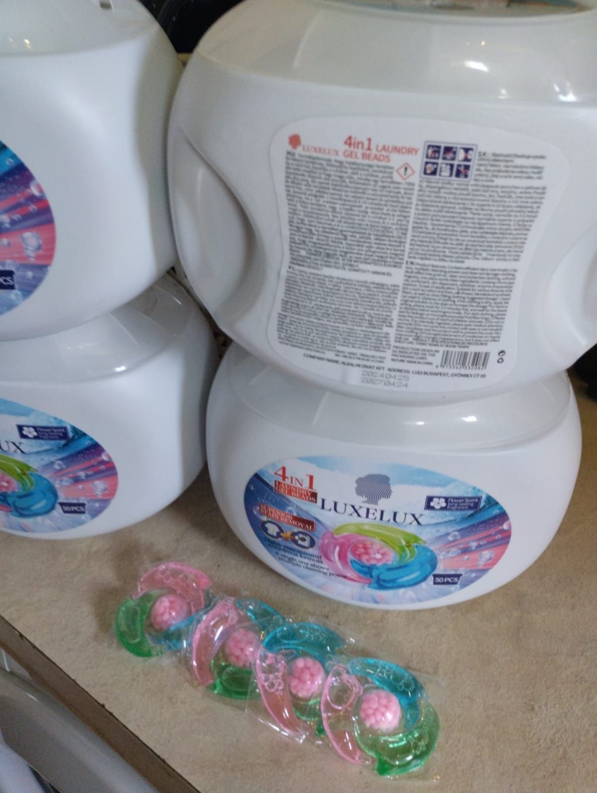 Kapsułki do prania Luxelux 50sztuk