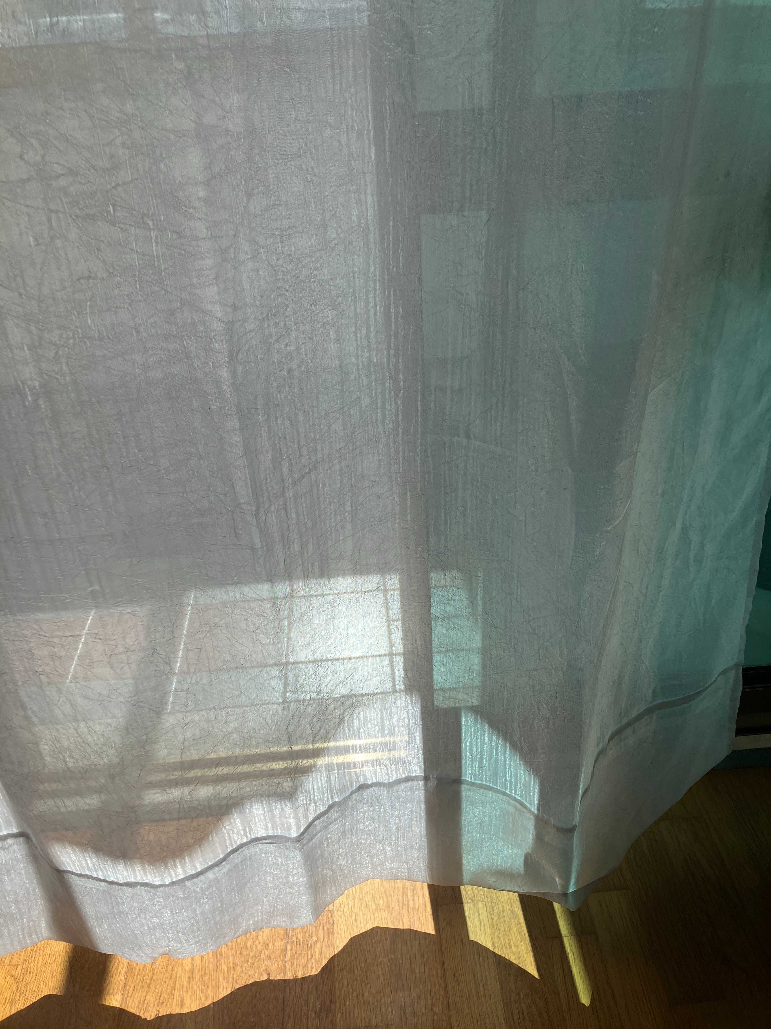 Par de Cortinados com argolas