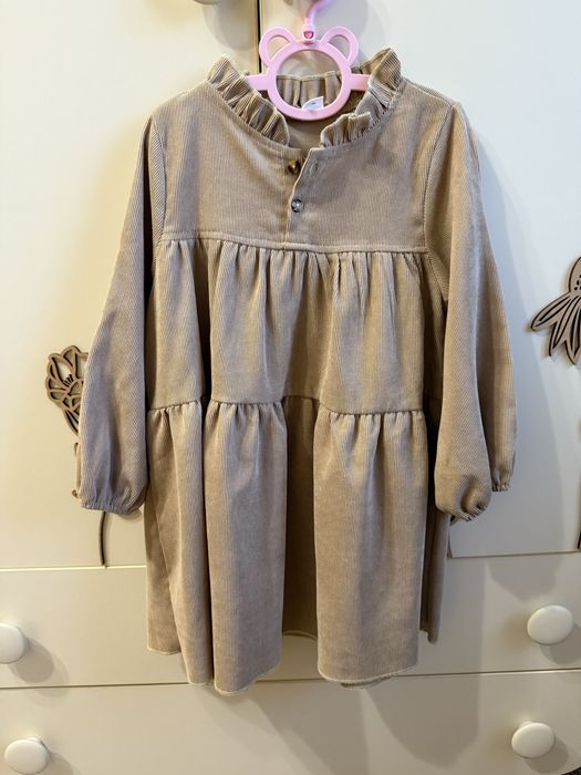 Платье вельветовое осеннее 5