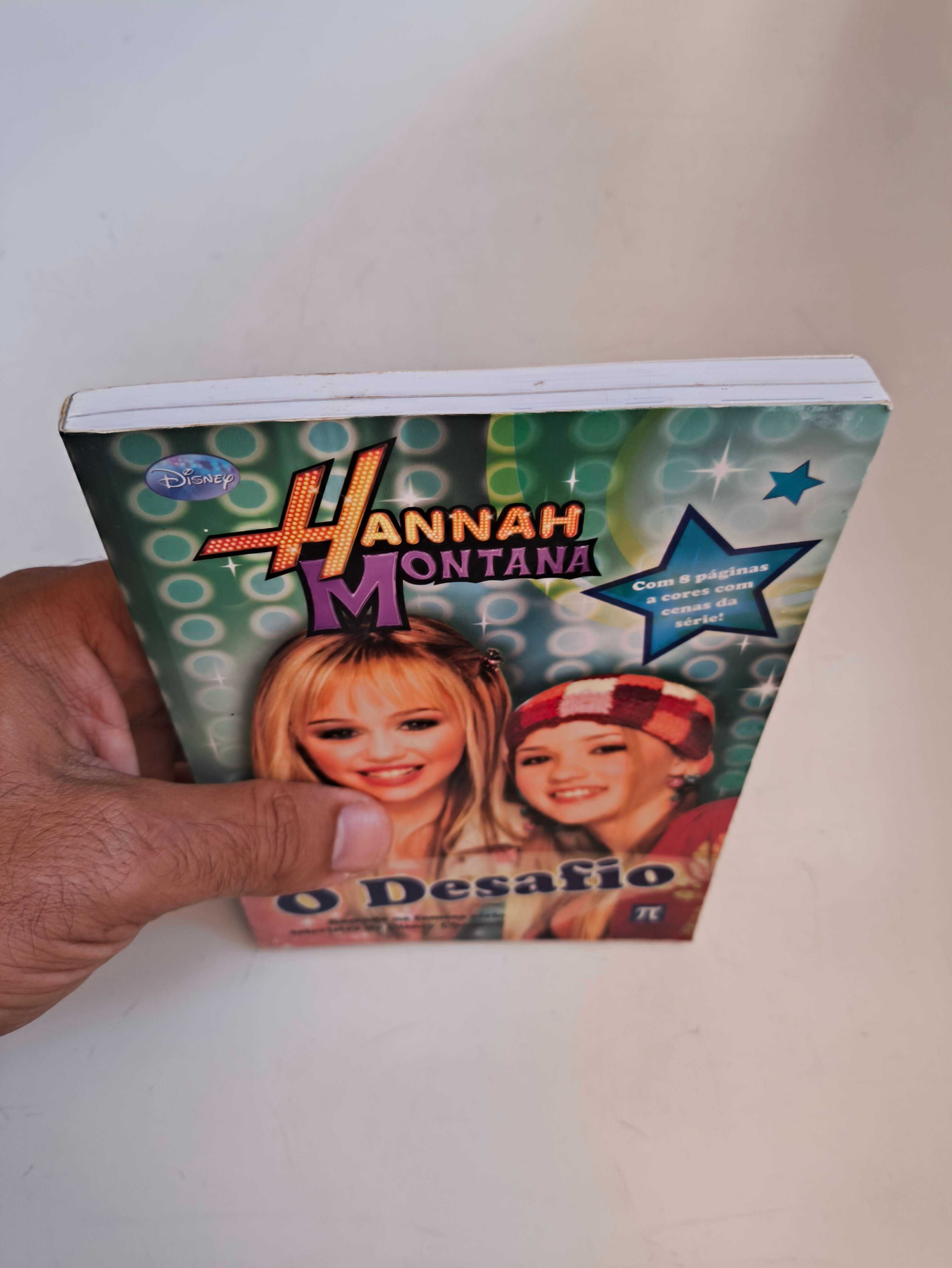 Conjunto de 5 livros de Hannah Montana