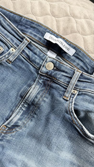 Spodnie jeansowe Calvin Klein męskie