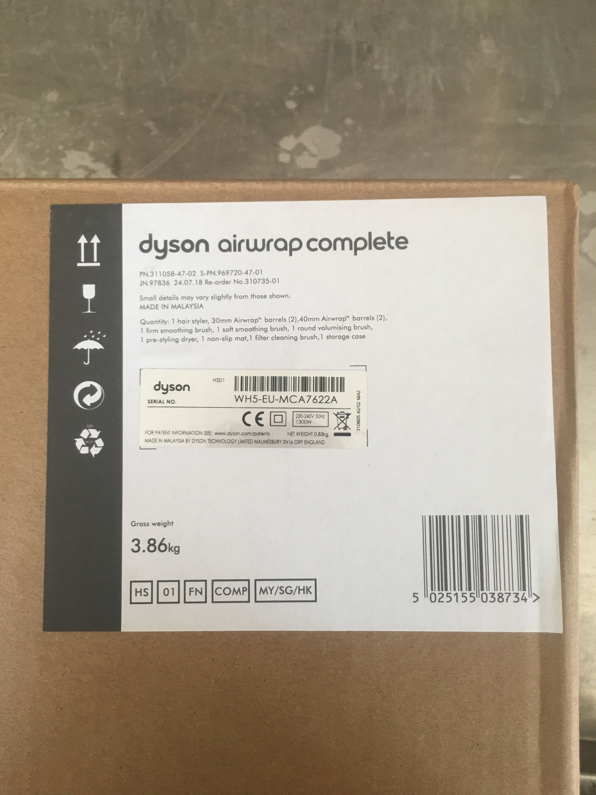 Стайлер Dyson HS01 Airwrap Complete Fuchsia