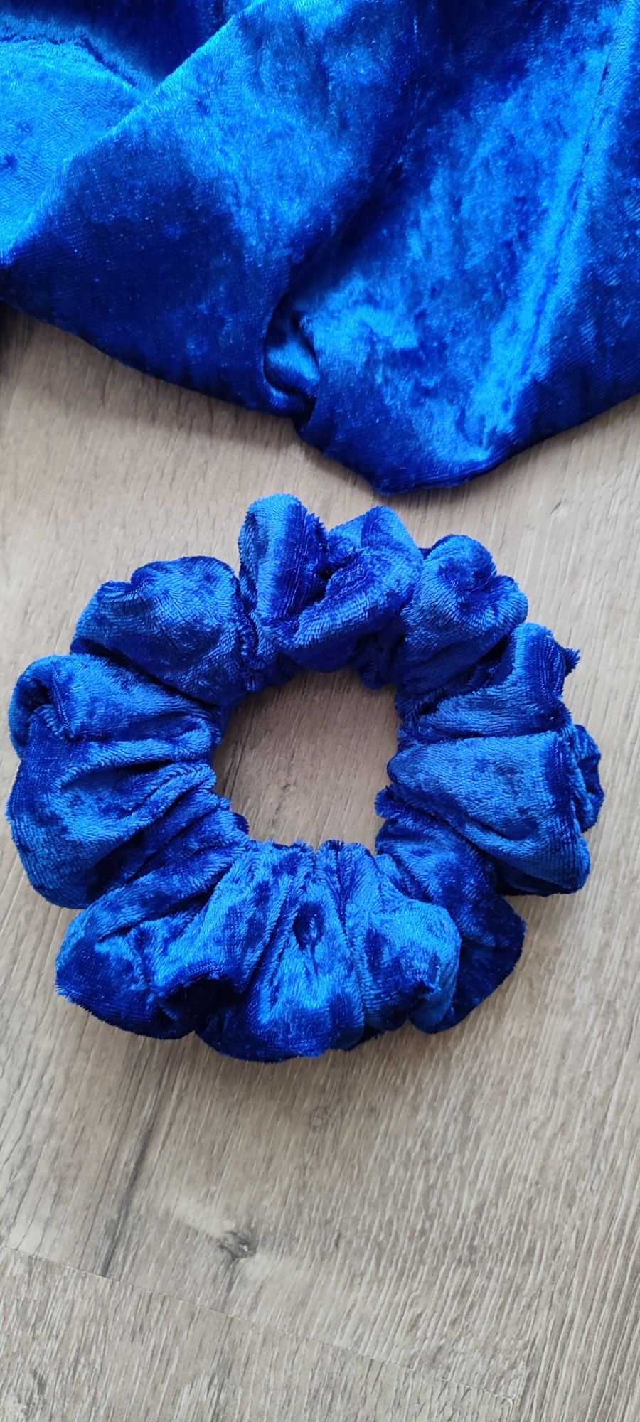 Scrunchie do włosów rozm L Welur