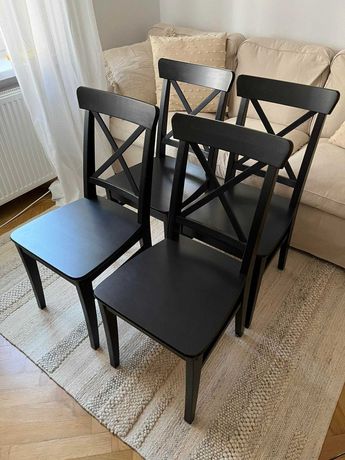 Komplet 4 krzeseł IKEA INGOLF