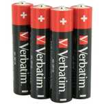 Verbatim Bateria alkaliczna AAA LR034szt folia 49500