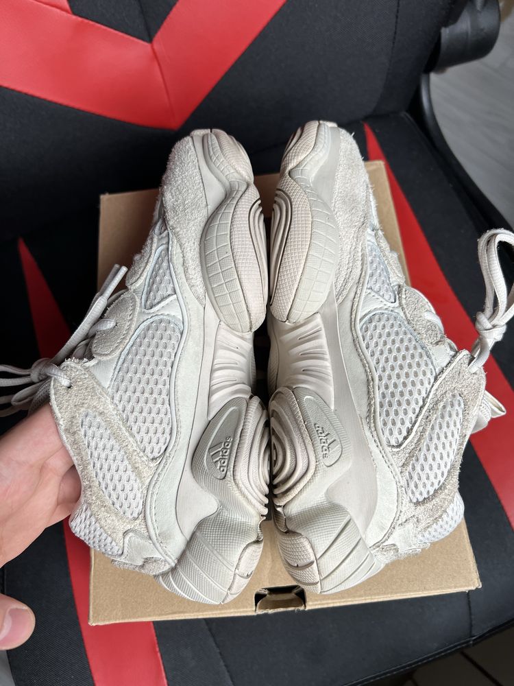 Adidas Yeezy 500 Blush sneakersy niskie bezowe kanye 37 1/3