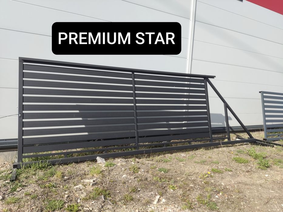 PROMOCJA Brama przesuwna rama/stelaż 4m COMPACT, ocynk ogniowy, inne